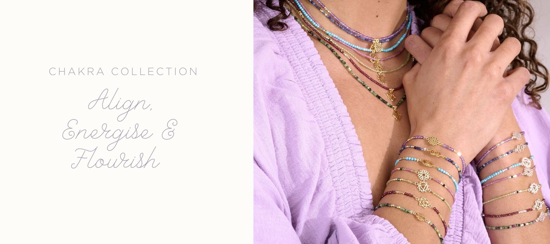 Align, energise and flourish with Boho Betty’s Chakra Jewellery Collection – a celebration of energy, mindfulness, and self-discovery. Each piece is designed with vibrant gemstones to represent the seven chakras, helping you channel positive energy and restore inner peace.