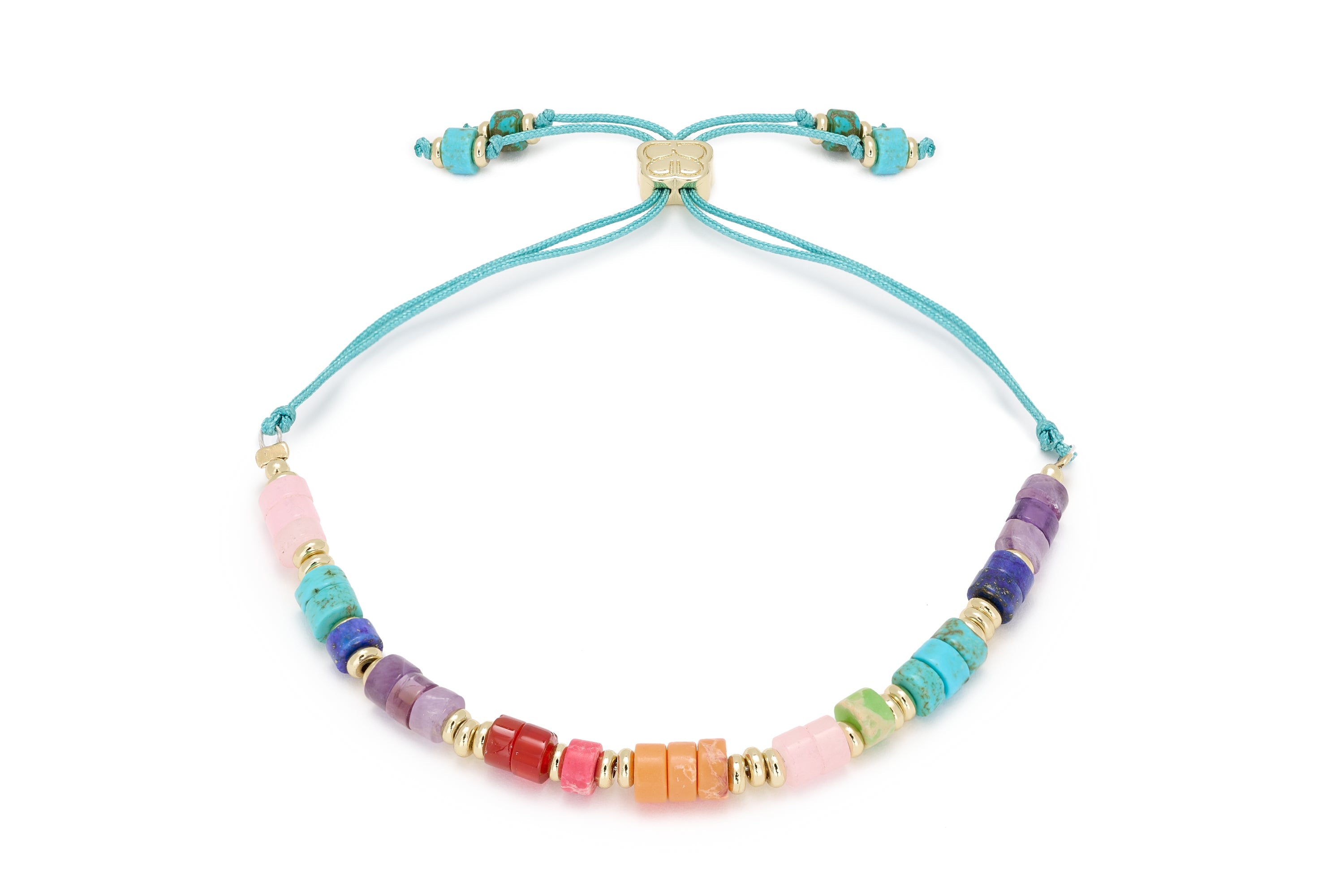 Rayne Multi Gold Gemstone Bracelet