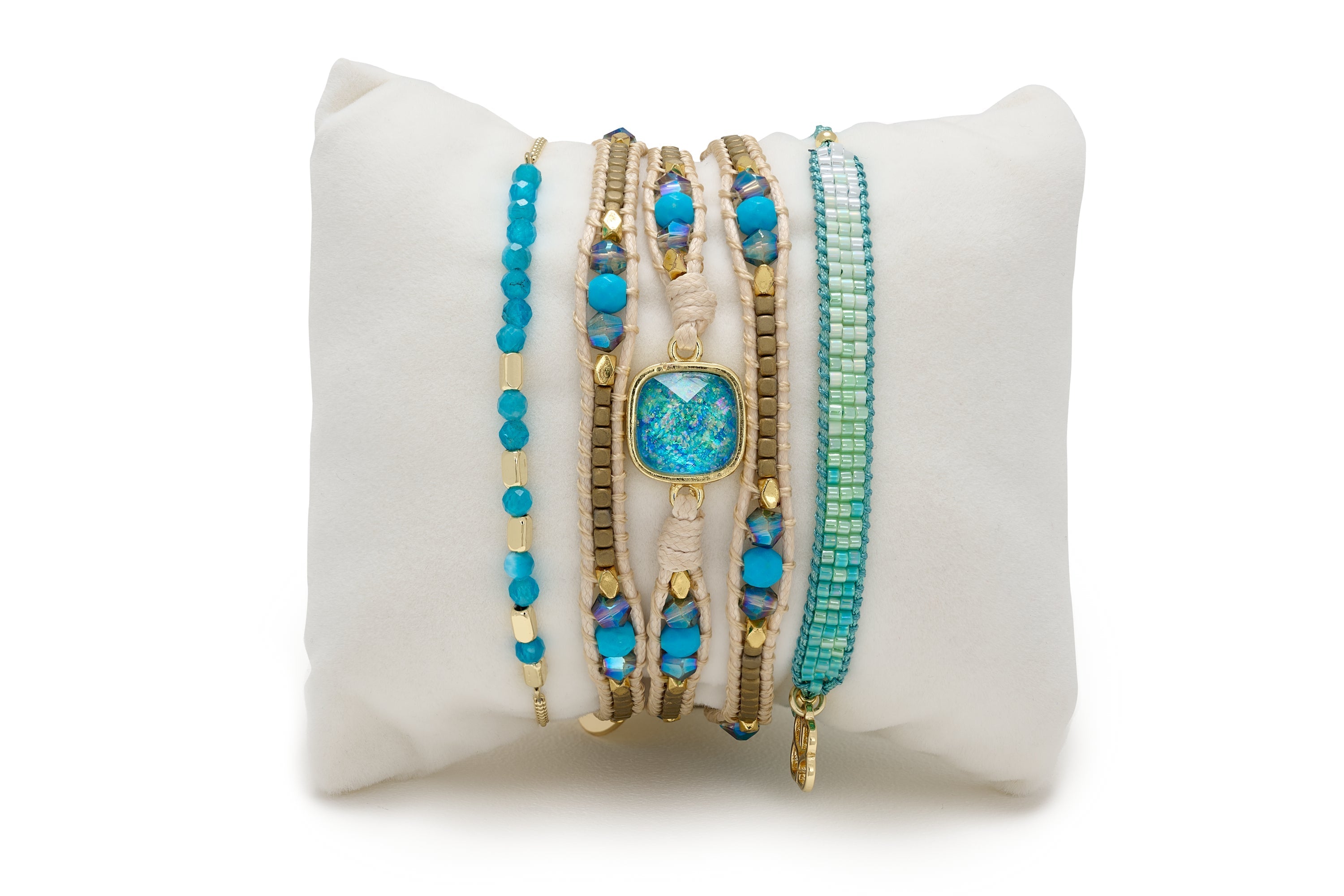 Sena Turquoise Bracelet Stack