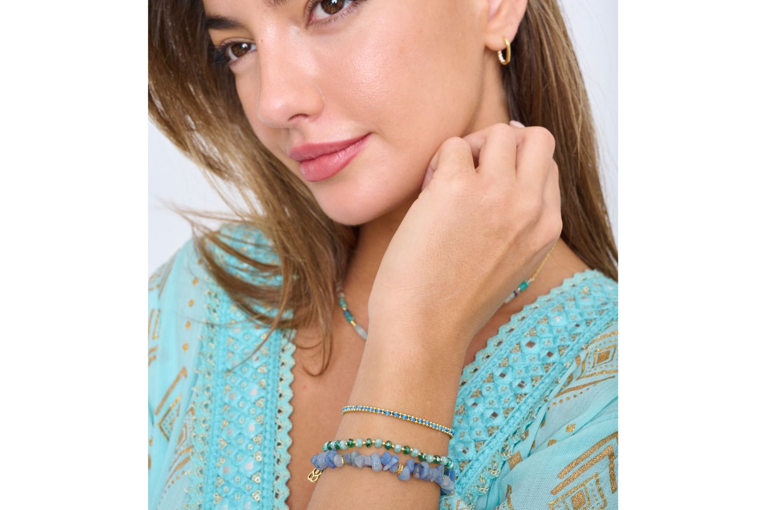 Sana Denim Blue Bracelet