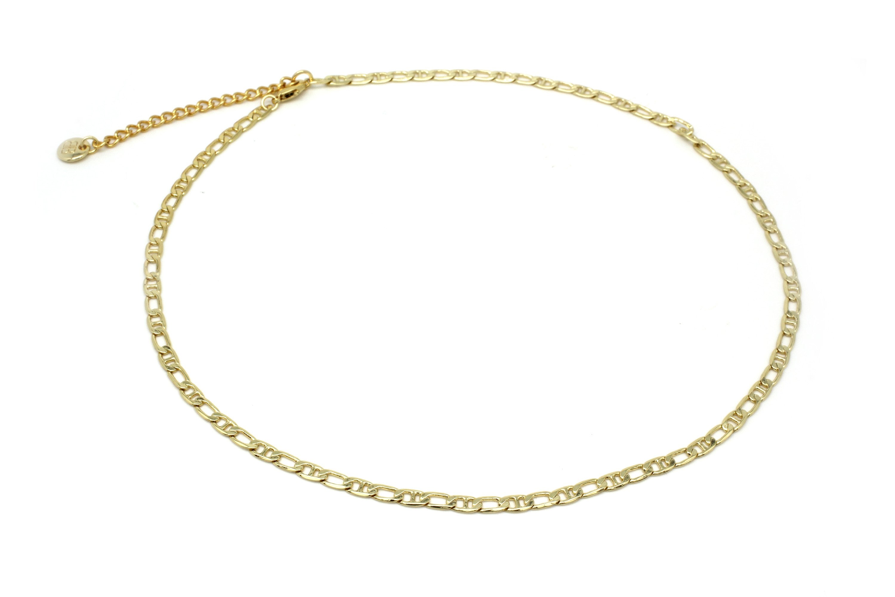 Sobek Gold Link Chain Necklace - Boho Betty