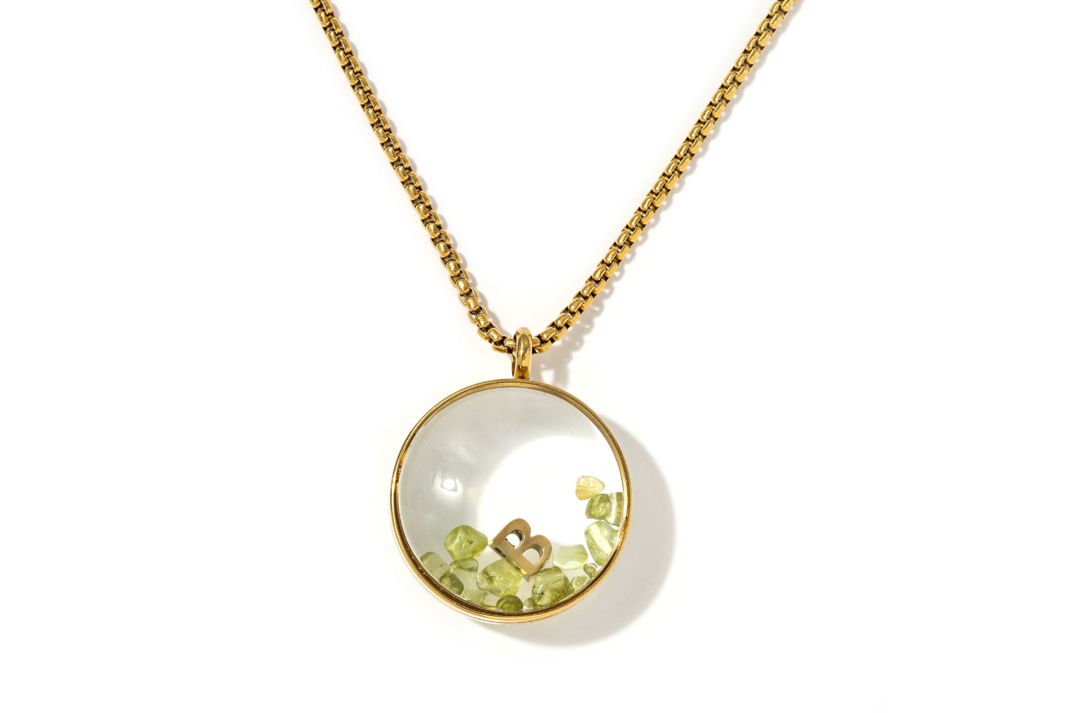 Leilani Locket #gemstone_peridot