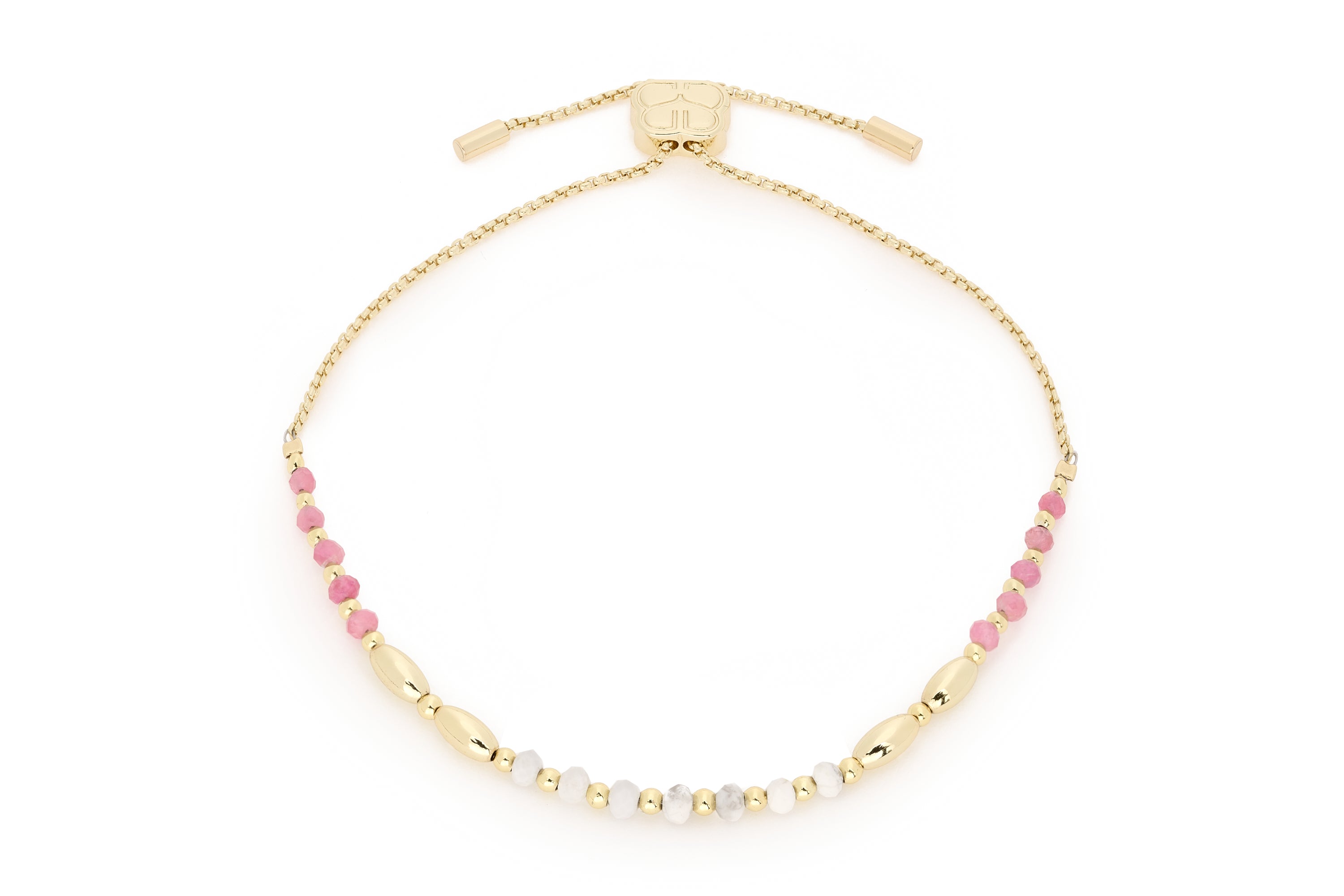 Radiance Pink Tourmaline Gemstone Bracelet