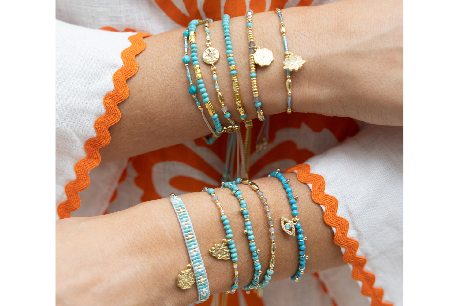 Elusive 2 Layer Bracelet Stack