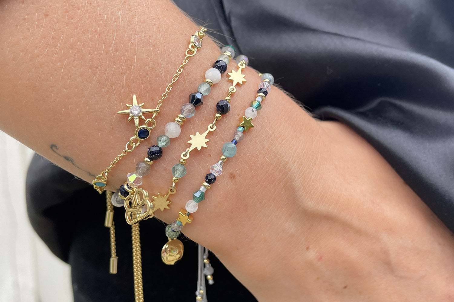 Astrid Beaded Bracelet Stack - Boho Betty