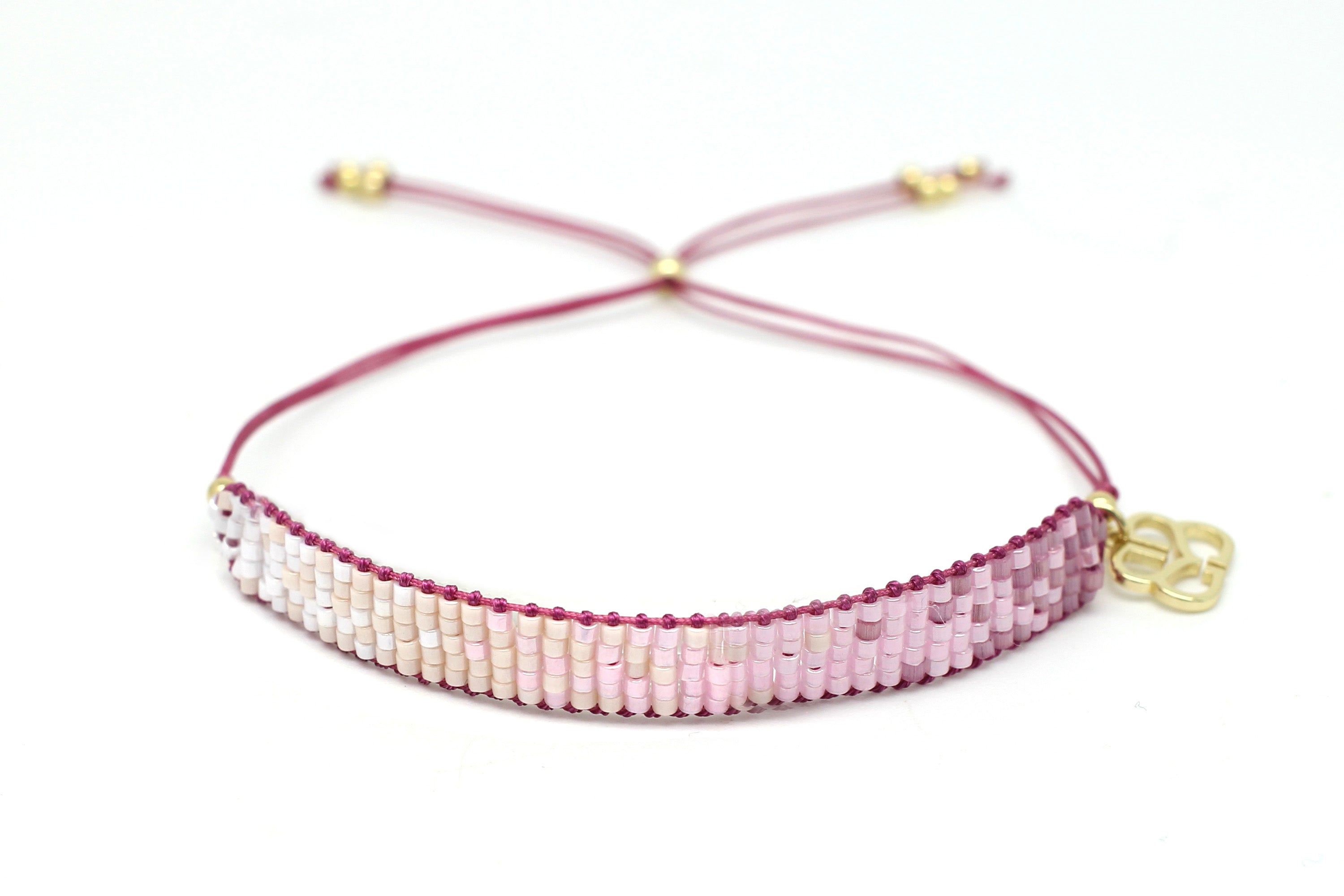 Try Pink Friendship Bracelet
