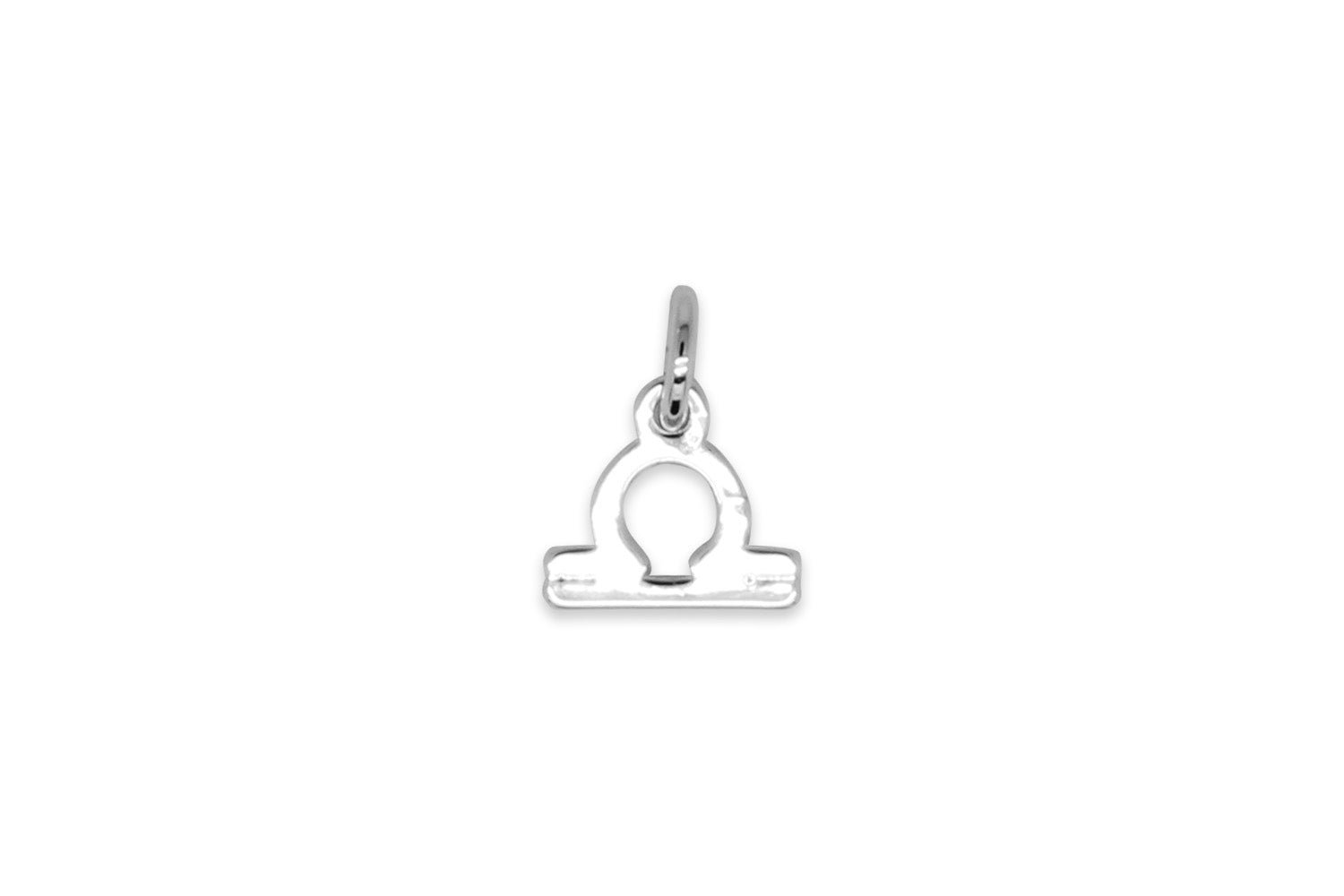 Libra Zodiac Silver Necklace Charm - Boho Betty