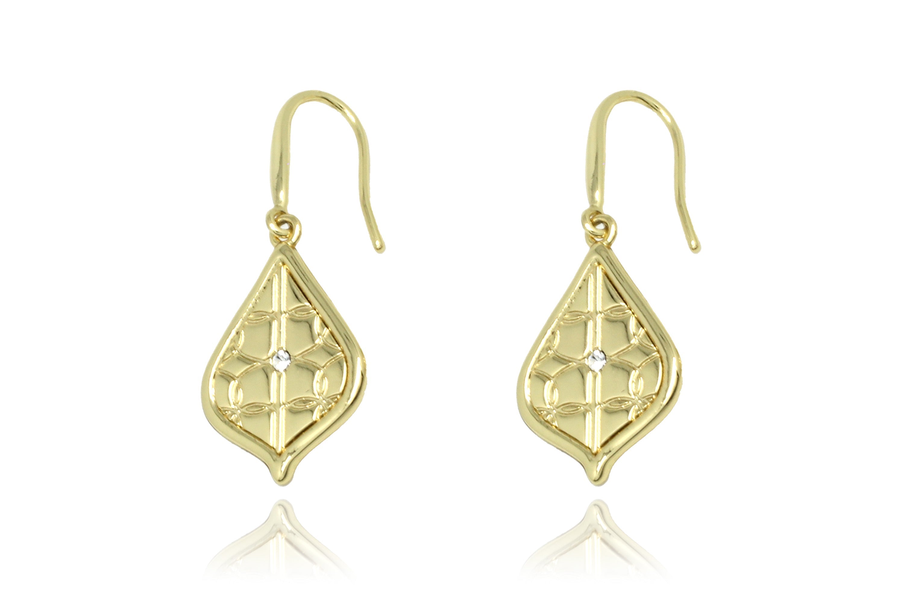 Betty Gold Pull Through Earring - Boho Betty