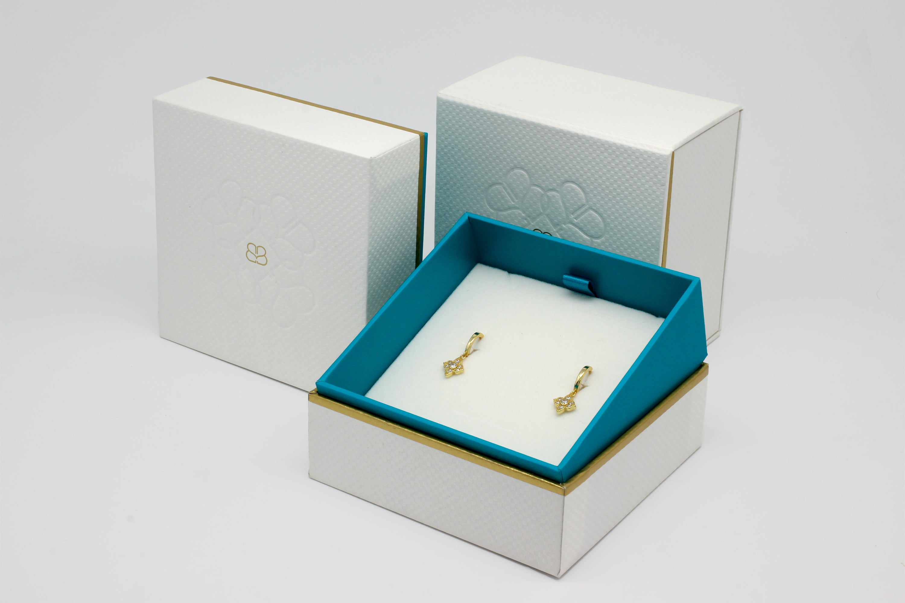 Panacea Gold Necklace & Earring Gift Set