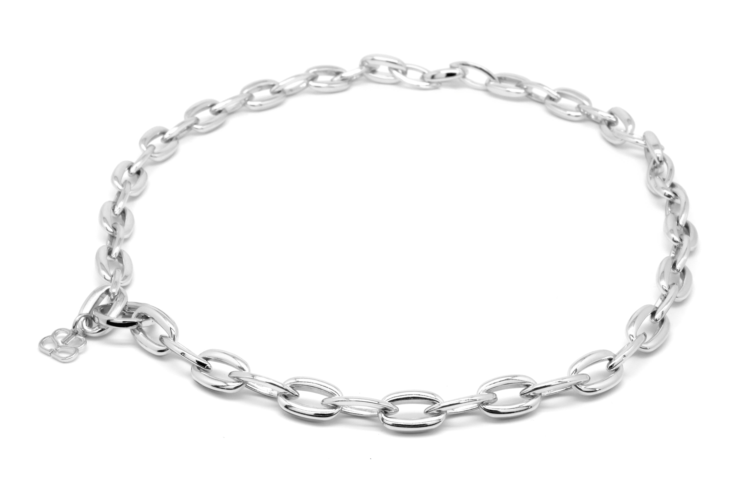 Errai Silver Chunky Chain Necklace - Boho Betty