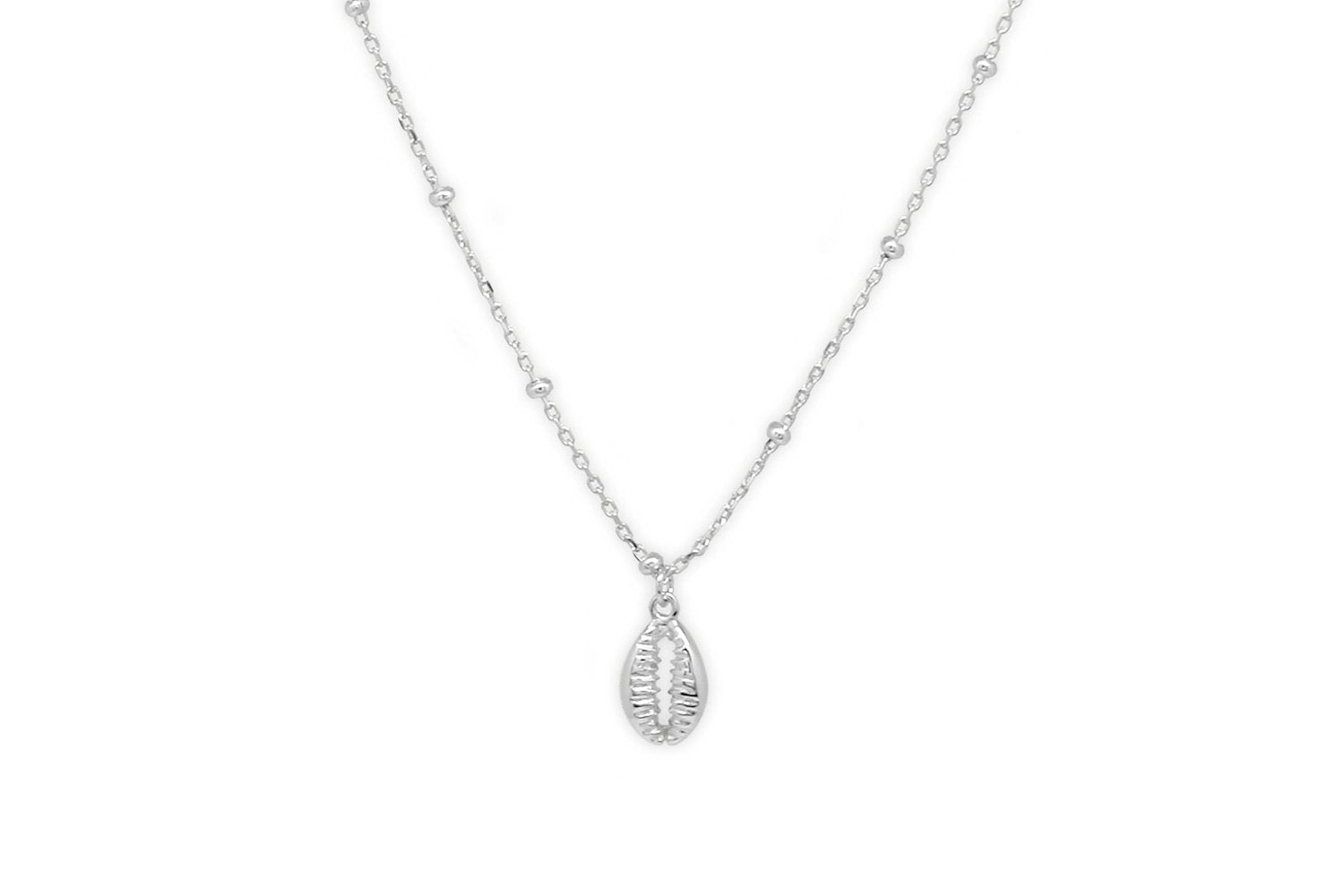 Bellini Sterling Silver Shell Necklace - Boho Betty USA