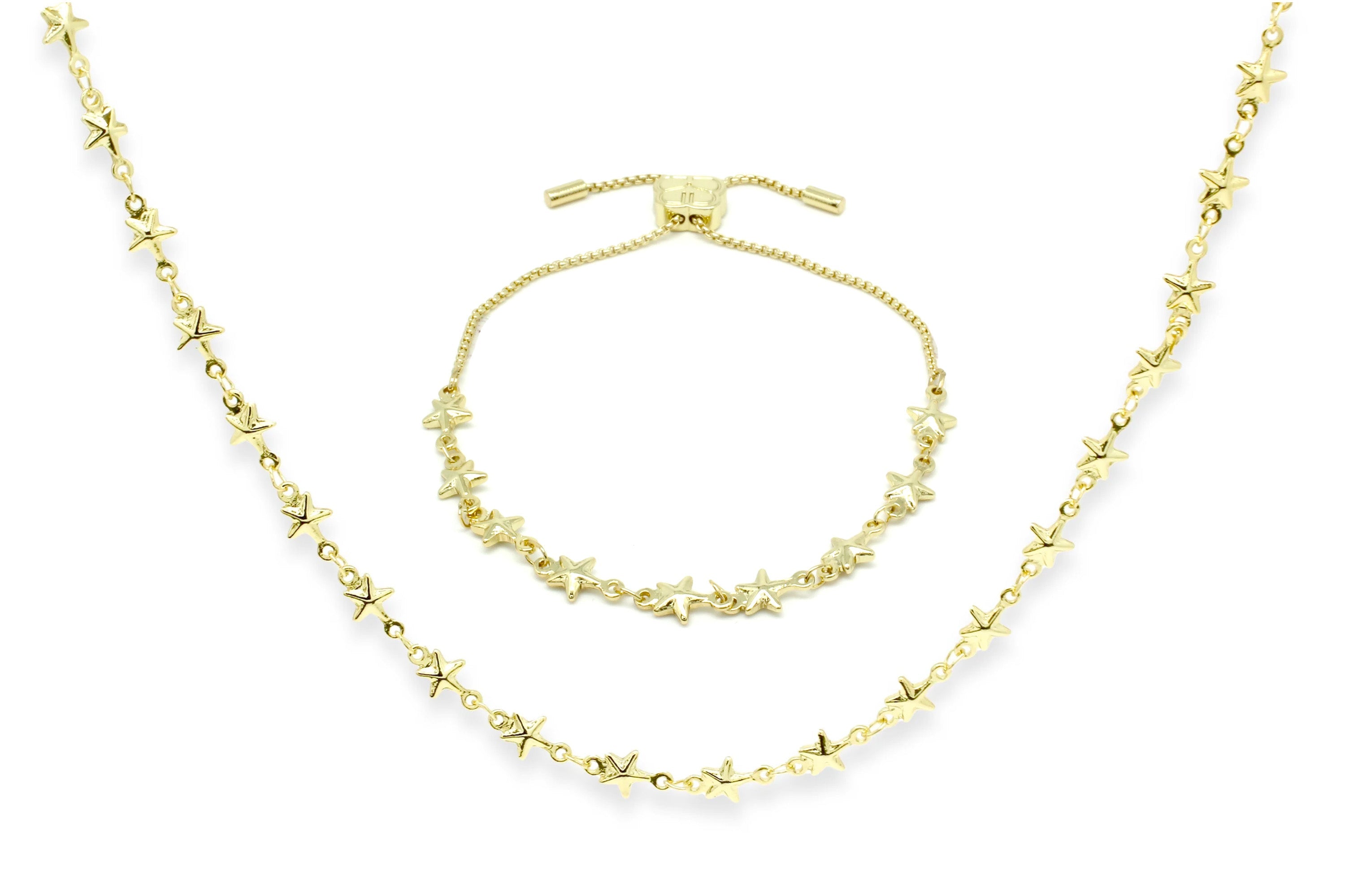 SuperStar Necklace & Bracelet Gift Set