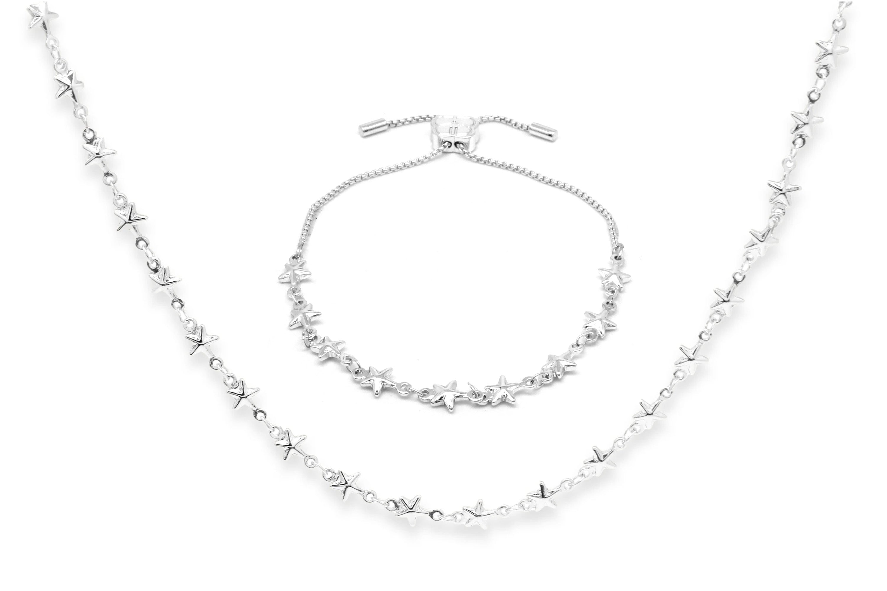 SuperStar Necklace & Bracelet Gift Set